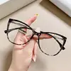 Fashion High-definition Reading Glasses Blue Light Protection Female Decorative Eyeglasses Frames Presbyopia Computer Glasses +2 3