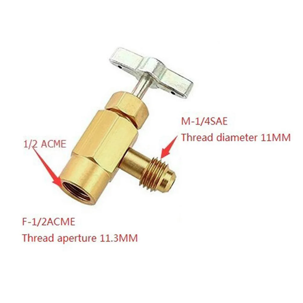 AC Refrigerant Recharge Tool R134a Refrigerante Bottle Opener Air Conditioner Tools Fre on Refrigerant Can Opener CT338 339 R12 R600A R22 R134A