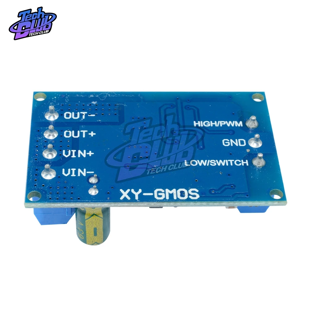 Высоко-Мощность MOSFET триггер переключатель модуль pwm Регулируемый turbo boost контроллер постоянного тока 4 в-60 в Dual-MOS модуль