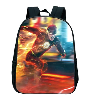 

Hot Sale 14 Inch The Flash Backpack Children Bags Cool Pattern Backpack Children Kindergarten Daily Practice Backpack
