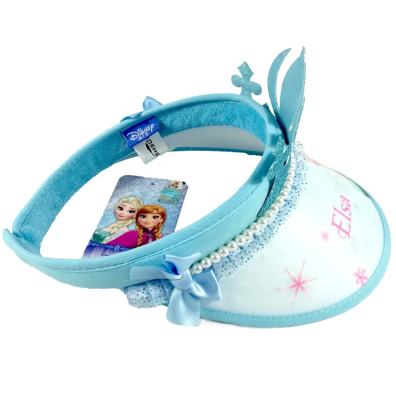 Disney Ice шляпа в романтическом стиле Пустой Топ Aisha Пляжная Шляпа Пляжная солнцезащитная Кепка с козырьком от солнца