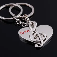 Брелок производители пары креативный брелок девушка подарок Брелоки для пар музыкальный символ брелок