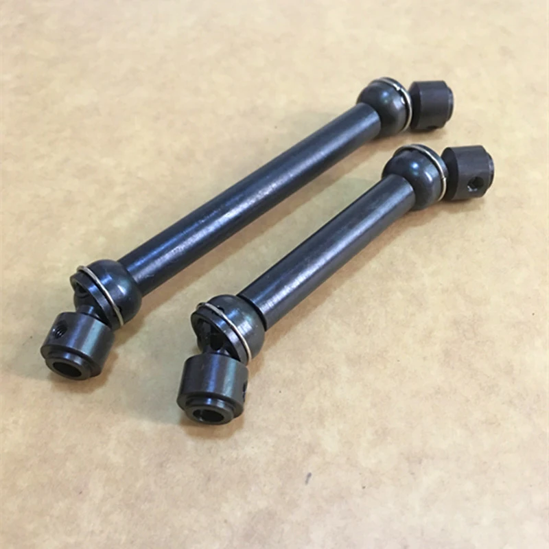 2pcs Stainless Steel Universal Drive Shaft Transmission 112-152mm For 1/10 D90 RC4WD SCX10 RC Crawler Car Part Accessories