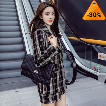 

Blouse Harajuku Plaid Spring Autumn Women Punk Gothic Shirts Loose Turn-down Collar Casual Long Sleeve Female Top Shirts