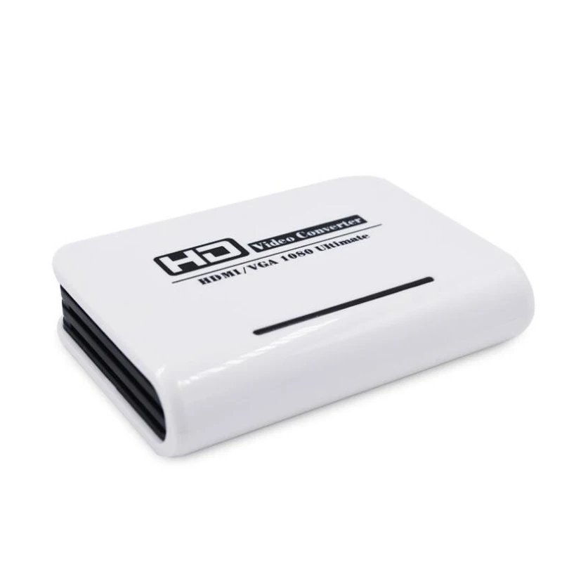 VGA к HDMI конвертер адаптер Интерфейс HD vga к hdmi Женский к женскому с аудио портом компьютер конвертировать в проектор/ТВ
