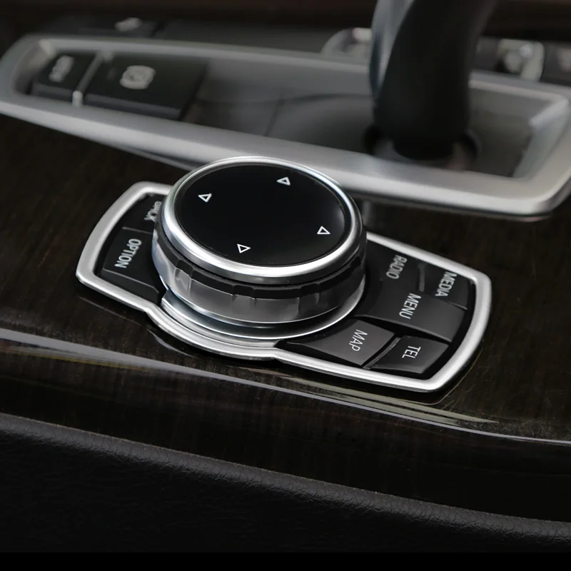 Center-Console-Multimedia-Frame-Decoration-Cover-Trim-For-BMW-1-3-5-Series-X1-X3-X4