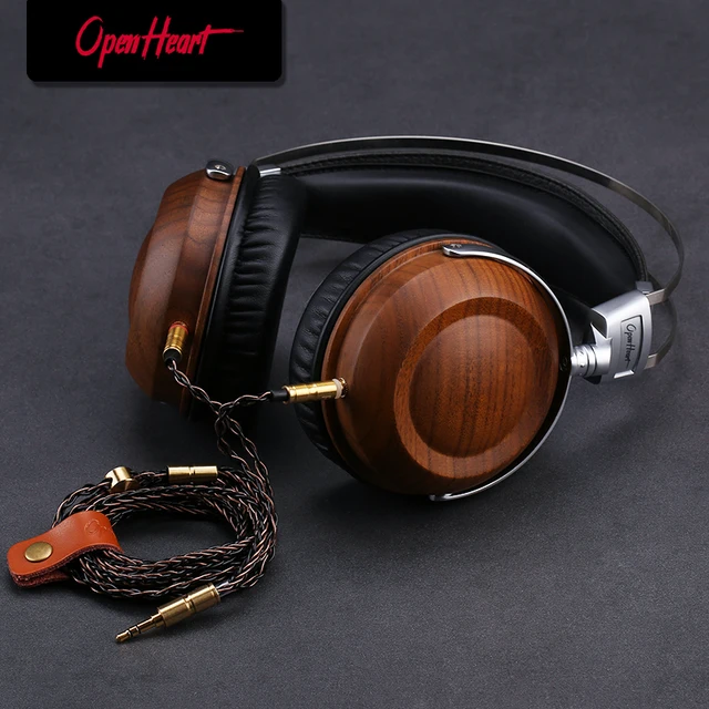 Openheart Wooden Hifi Headphone Over 