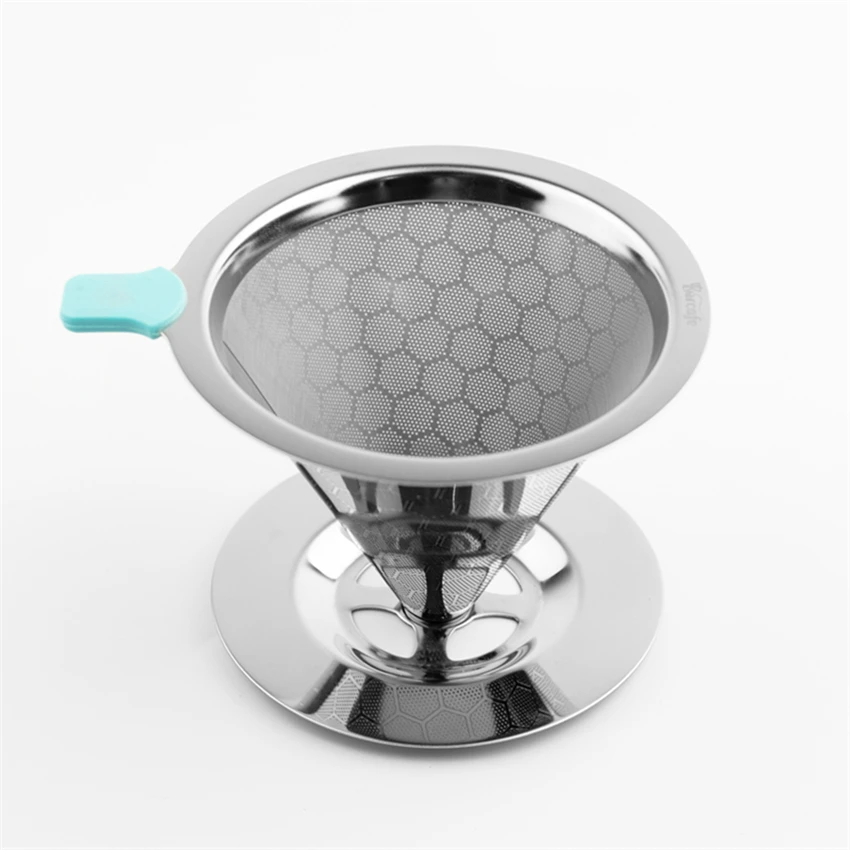 V60 Кофе фильтр для кофеварки из нержавеющей стали Эспрессо-дриппер для камень Кофе Brew Кофе Maker Инструменты Аксессуары для кофе для бариста