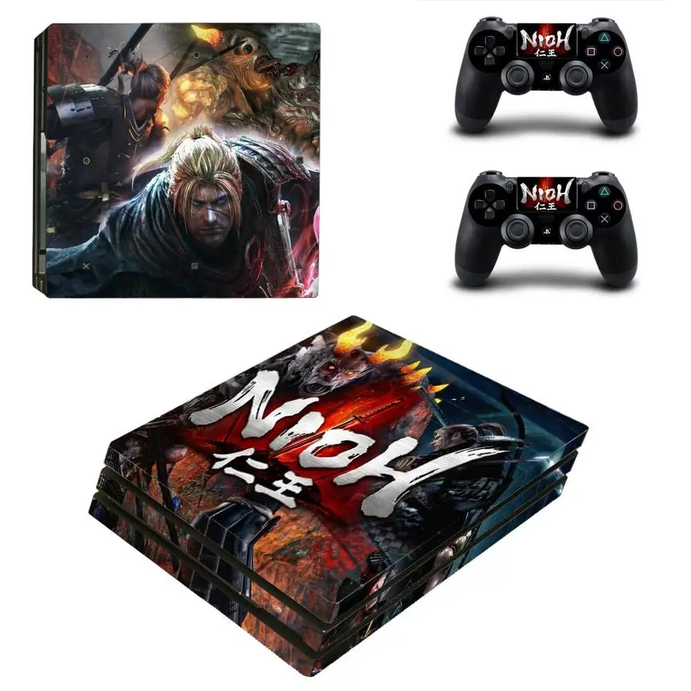 PS4 Pro NIOH sticker s PS 4 Play station виниловая кожная наклейка Pegatinas для playstation консоль и