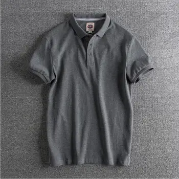 

Clothing Men Polo Shirts Men Business Casual Solid Male Polo Shirt Short Sleeve Breathable Polo Shirts men