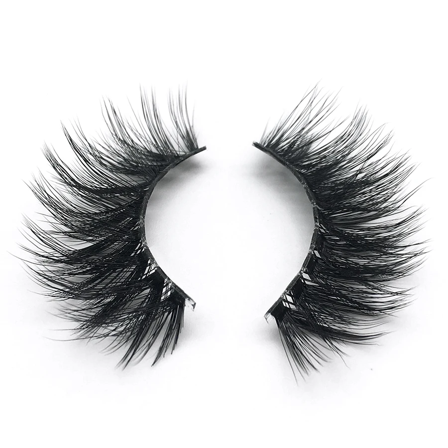 Transparent Band False Eyelashes Mink Eyelashes Clear Band Eye Lashes