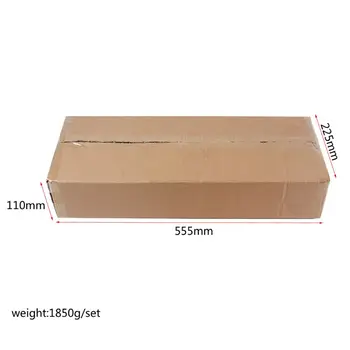 

1Set Guitar Pedal Boards Effect Pedal Board Storage Bag with Magic Tape US Plug Q1FF