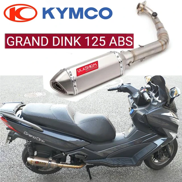 2017-2019 KYMCO SUPER DINK 125 COMPLETE EXHAUST, ENDY GP HURRICANE