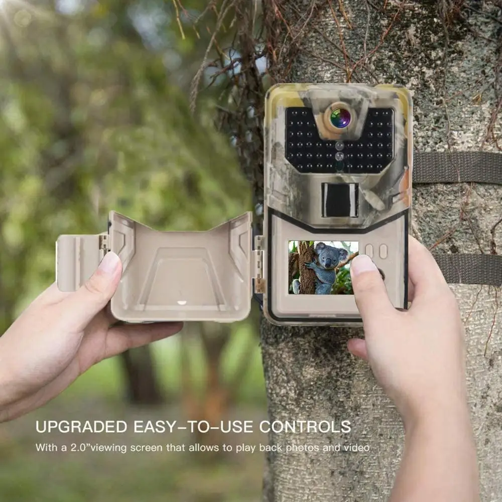 36MP 2.7K Wildlife Trail Camera Wireless Hunting Cameras HC900A PhotoTraps 940NM IR Night Vision Tracking Cam Surveillance hunting trail camera,trail camera