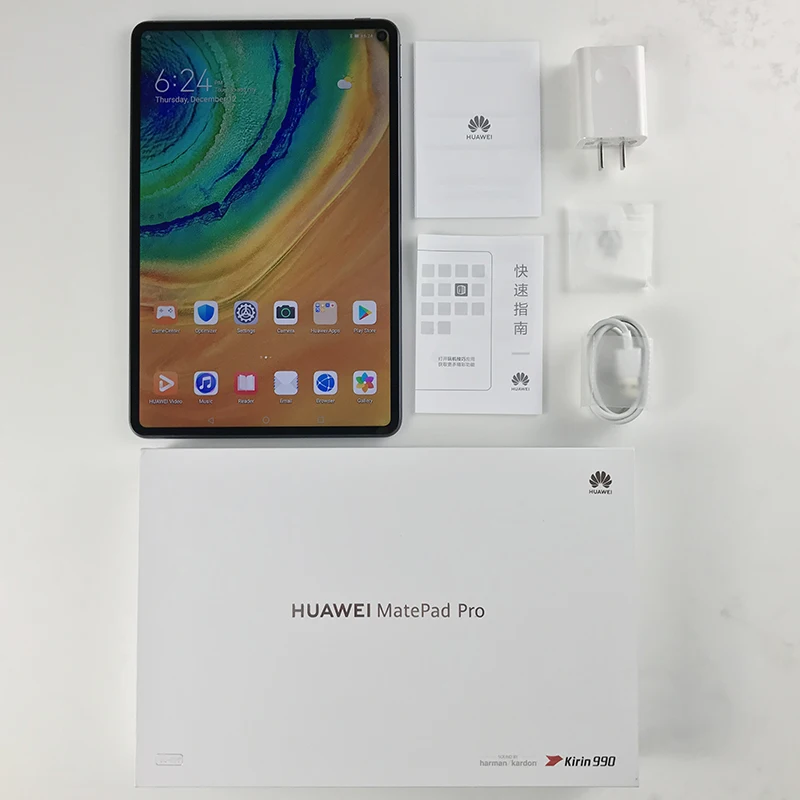 HUAWEI MatePad Pro 10," планшет Android 10 Kirin 990 Восьмиядерный 2560x1600 ips 7250 мАч Bluetooth 5,1 gps Google play планшетный ПК