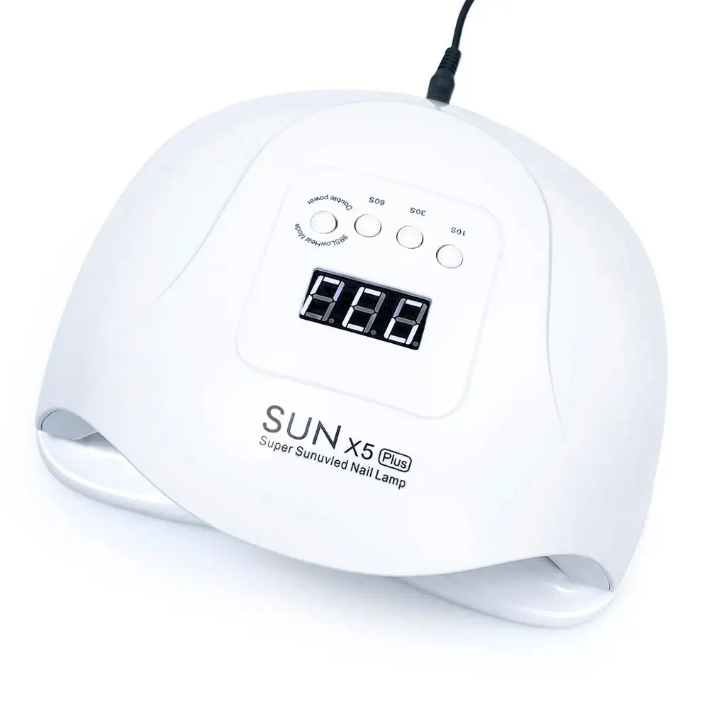 УФ-лампа SUN X5 Plus светодиодный светильник 72 Вт ЖК-дисплей 36 светодиодный s для отверждения гель-лака автоматический датчик таймер для маникюра УФ-Гибридная лампа