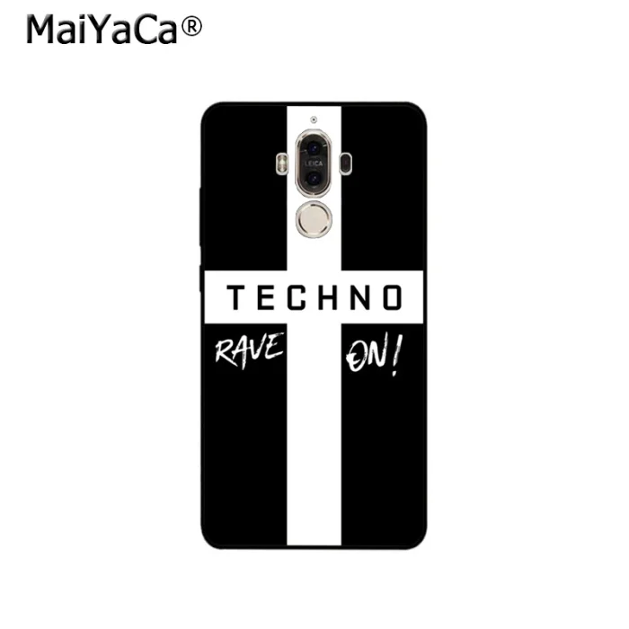B5399 Techno rave чехол для телефона huawei P20 P30 P10 plus P9 mate lite pro Honor view 10 Y7 prime Y9 Enjoy9 - Цвет: B5399