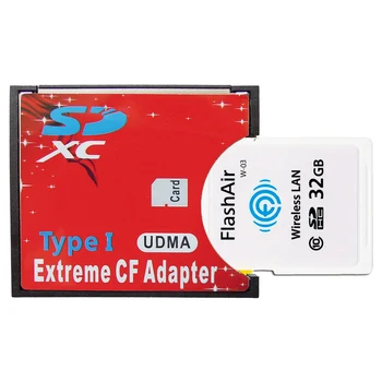 

SD To CF Card Holder I-type Card Holder For Flashair High-Speed SDXC SLR Camera Wireless WIFI SD Card