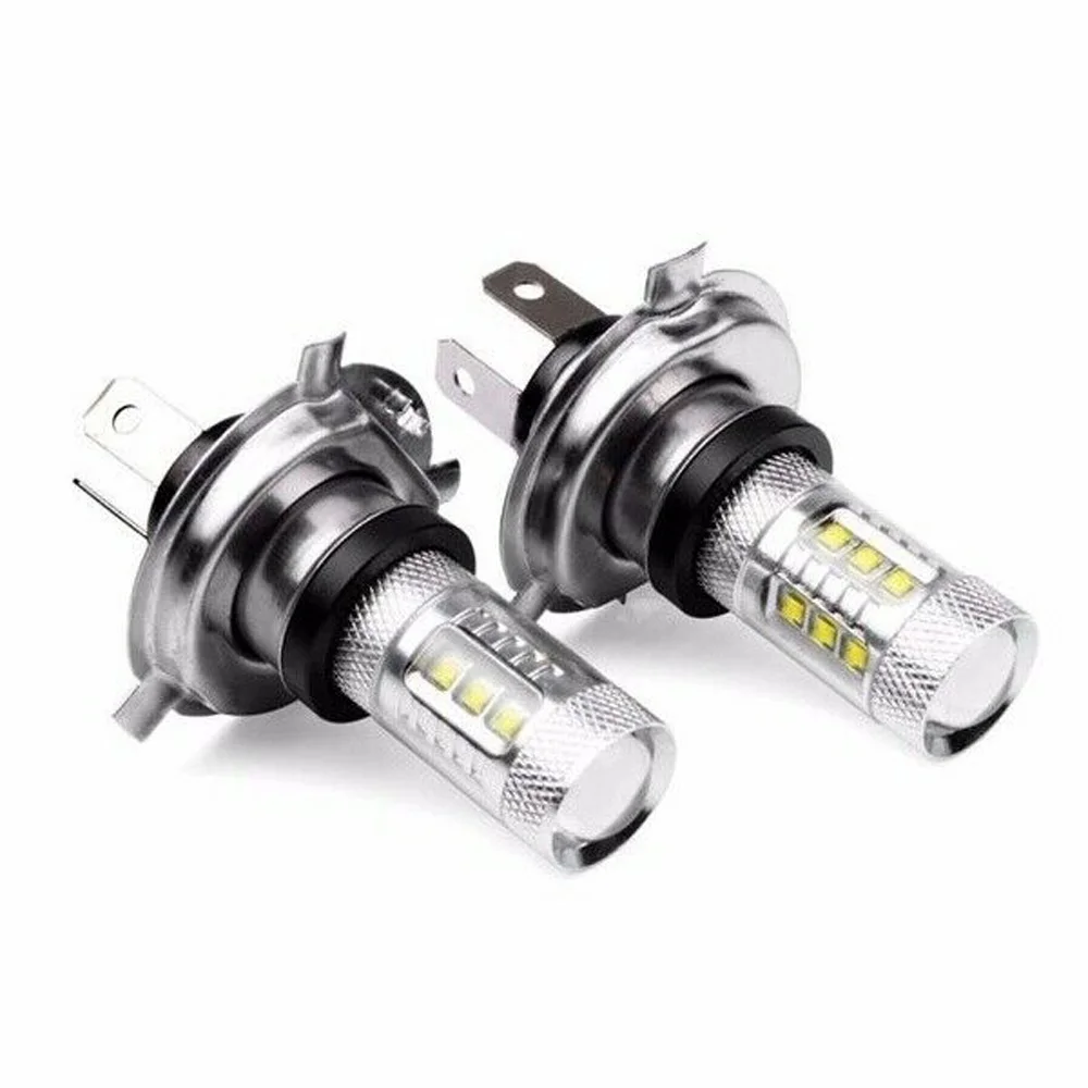 2xs H4 9003 Hbr туман светодиодный фары высокой/ближнего и дальнего света фары лампы AC/DC 12 V-24 V лампы для автомобилей