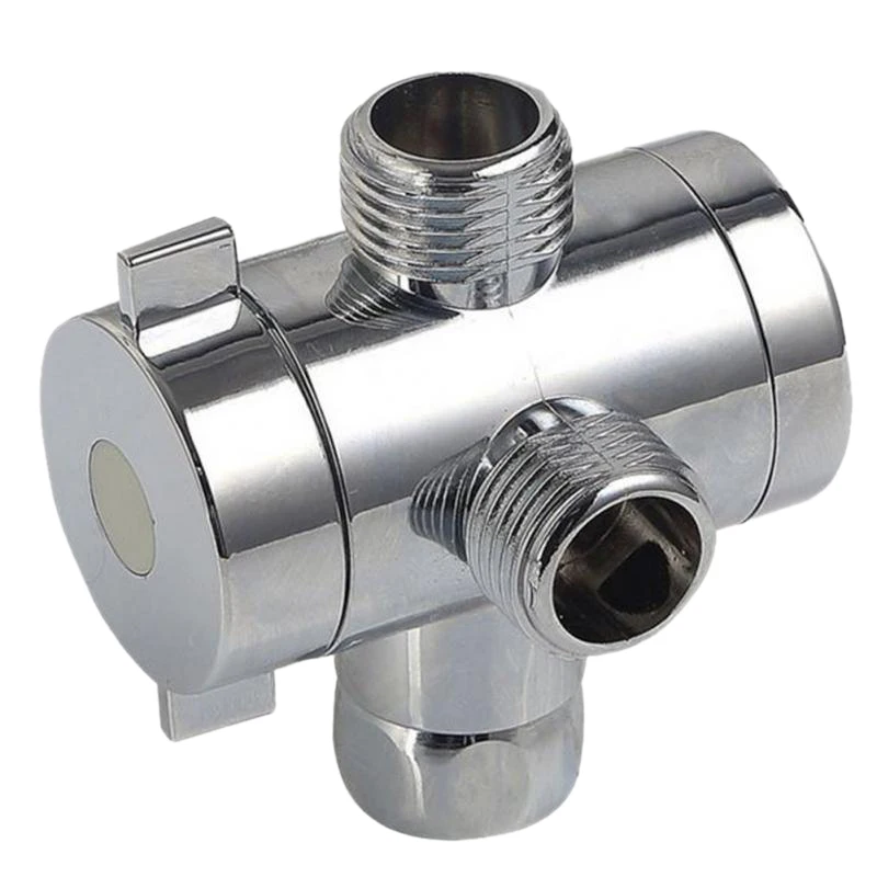 

Universal Three-Way Adjustable Shower Arm Mounted Plating Silver Shower