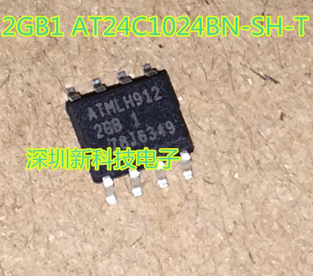 Новинка 100% оригинал модель 2GB1 AT24C1024BN-SH-T SOP8 1 шт./лот | Электроника