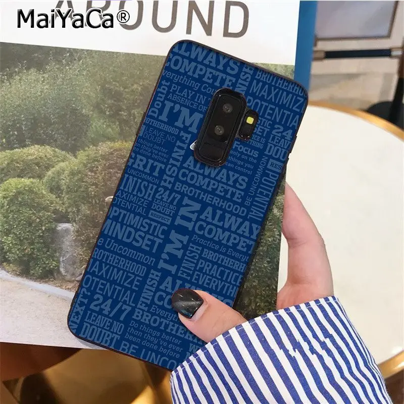 MaiYaCa Seattle Seahawks ТПУ Мягкий силиконовый чехол для телефона чехол для samsung S9 S9 плюс S5 S6 S6edge S6plus S7 S7edge S8 S8plus