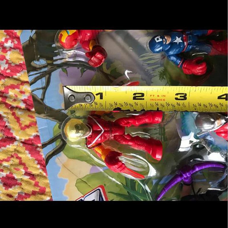 Фигурки Marvel 6-Pack Супер герой отряд фигурки супер джунгли отряд Приключения Капитан Америка