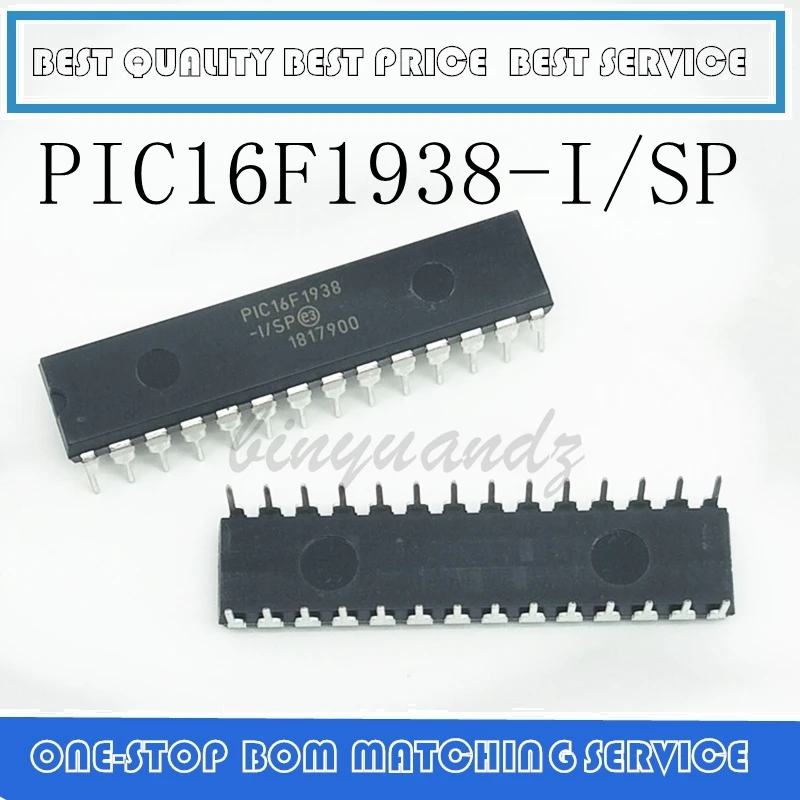 5 шт. ~ 20 шт. PIC16F1938 PIC16F1938-I/SP DIP-28