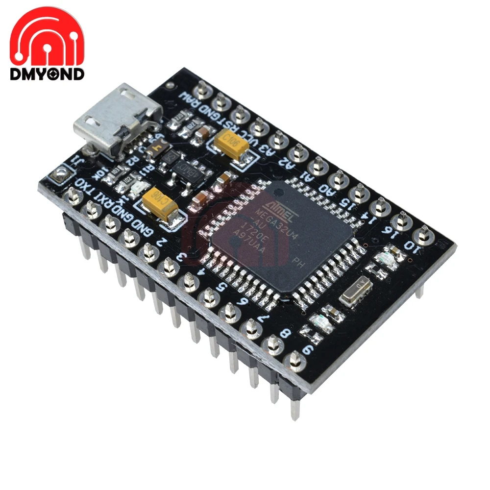 1 шт. с Загрузчиком Pro Micro Leonardo ATmega32U4 ATMEGA32U4 AU 5 в 16 МГц модуль контроллер Usb для Arduino