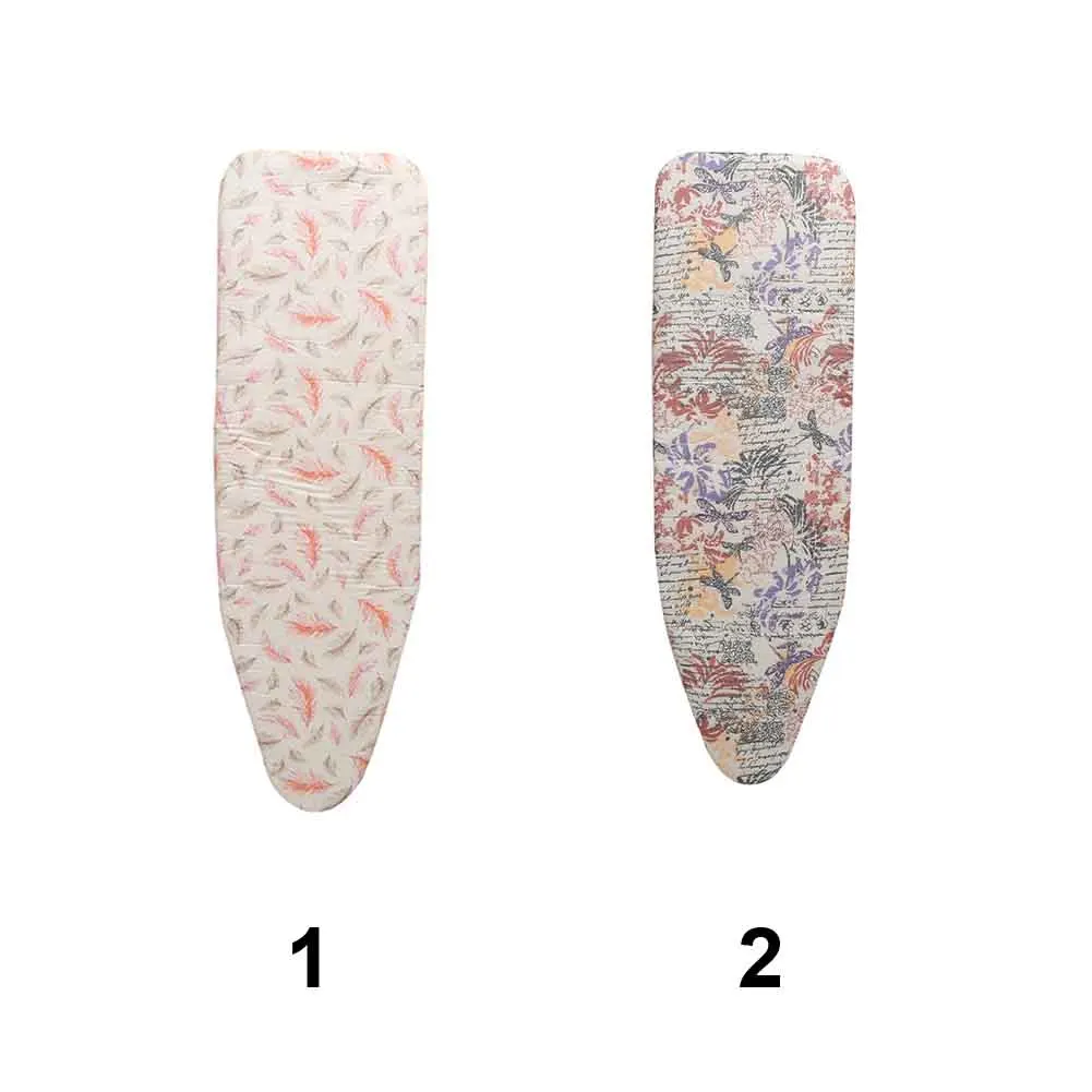 Replacement Household Home Thick Cotton Blend Heat Resistant Digital Printed Flat Reusable Washable Non Slip Ironing Board Cover