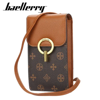 

Baellerry 2020 Fahion Small Square Bag Top Quality Leather Womens Wallets and Purses Phone Shoulder Bags Designer Crossbody Bag