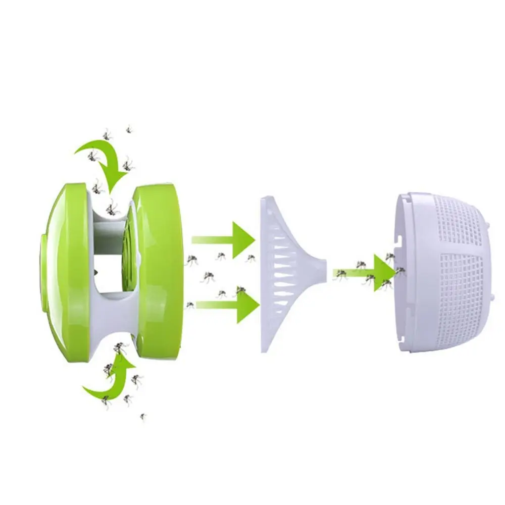 BRELONG Mosquito Zapper мухоловка светильник 5 Вт USB ЗАХВАТ убийца комаров без химикатов без радиации убийца насекомых светильник