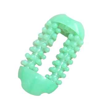 

1 Pcs Relaxing Plastic Manual Round Handle Massager Comfortable Roller Massager for Muscles Hands Shoulders Legs