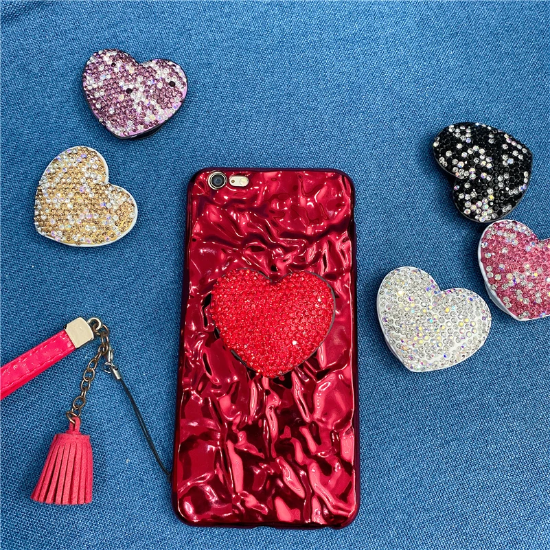 Универсальный держатель для телефона Popsoket Bling Air Bag Diamond SmartPhone Stander для iPhone samsung расширение стентов автомобильное крепление Popsocet