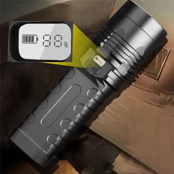 

XANES XD-FL5 COB Work Light 1200lm USB Rechargeable LED Flashlight bright long-range outdoor 18650 tactical Lantern Torch Lamp