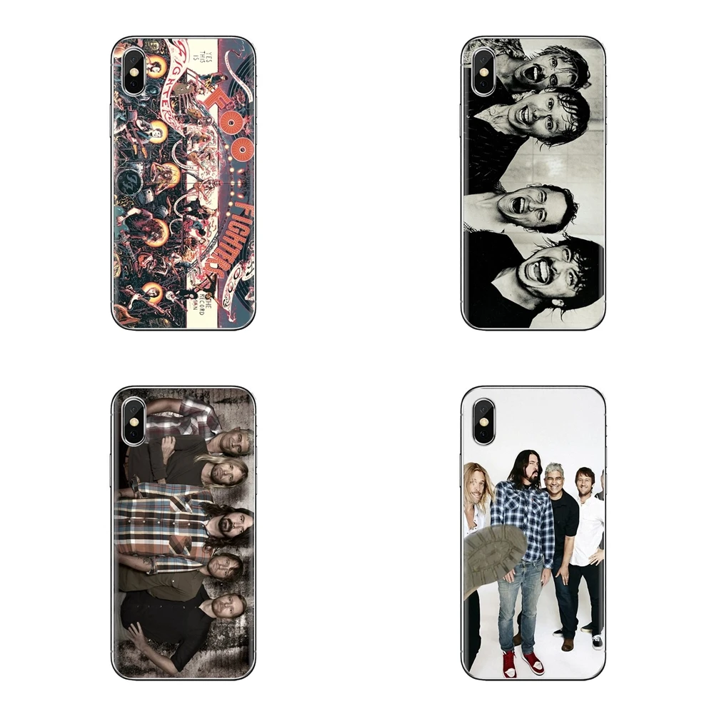 For Samsung Galaxy J1 J2 J3 J4 J5 J6 J7 J8 Plus 2018 Prime 2015 2016 2017 Foo Fighters USA classic rock band Silicone Case Cover |