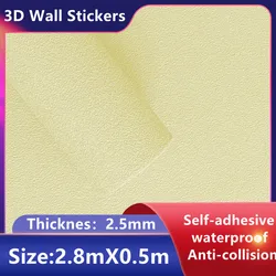 New Design 3D Wall Stickers Interior Decoration Self-adhesive Wallpaper Waterproof Living Room Bathroom Roof Home Decora