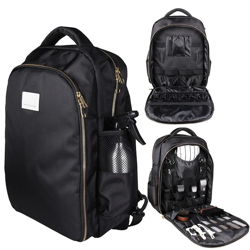 

Barber Styling Tool Accessories Backpack Large Capacity Storage Storage Suitcase Outdoor Travel Professional Portable Durable