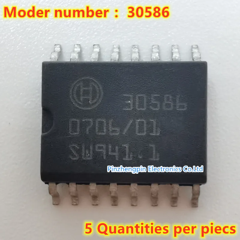 5pcs/lot 30586 30586 .Automotive ignition coil control chip.Volkswagen Golf Passat car chip.