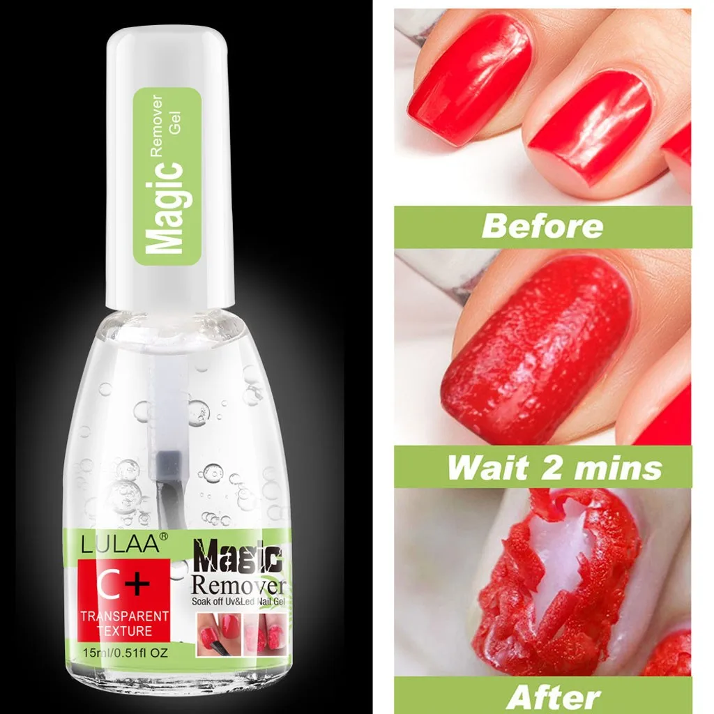

15ml Burst Magic Remove UV Gel Nail Polish Remover Soak off Nail Art Primer Acrylic Clean Degreaser For Nail Lacquer ##0