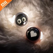 

Xiaomi Cute Expression Pixel Alarm Clock Multi Function Digital LED Voice Controlled Light Bedside Thermometer Clock for Home