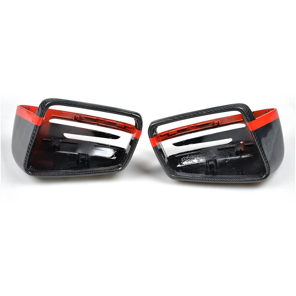 

2Pcs Car Carbon Fiber Side Mirror Cover for Mercedes-Benz W176 B W246 W204 W212 W221 W177