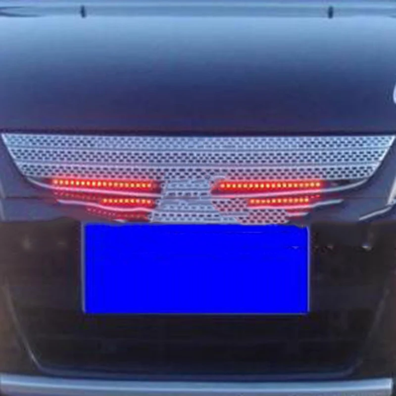 Universial Автомобильные светодиодные полосы сканирования Knight Rider светодиодный фонарь с пультом дистанционного управления RGB 147 модель 56 см украшение автомобиля стиль