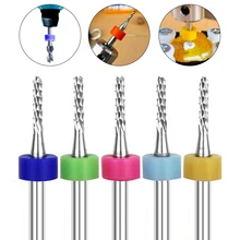 

Polychromatic Mini Carbide PCB Drill Bits Print Circuit Board CNC Drilling Bit Set Power Tool Accessories Tools Set Hand Tools