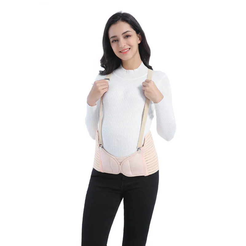 Light pink Для беременных женщин дышащий пренатальный пояс для тренировок ремни послеродовые ремни на пояс Ремни Оптом - Цвет: Light pink
