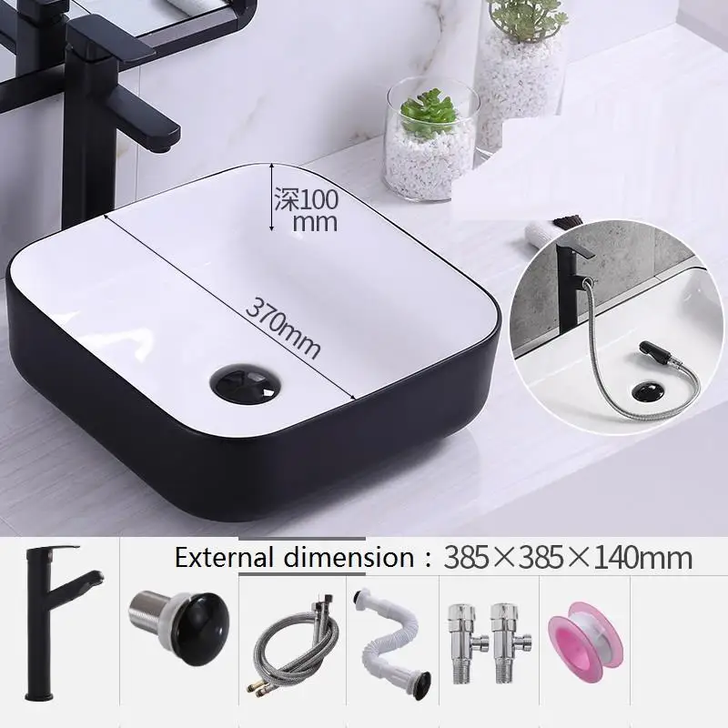Version D Nablatowa чаша да Appoggio Pia Para Lavandino Waschtisch Evier Salle De Bain Lavabo ванная комната Куба Banheiro раковина умывальник - Цвет: Version D