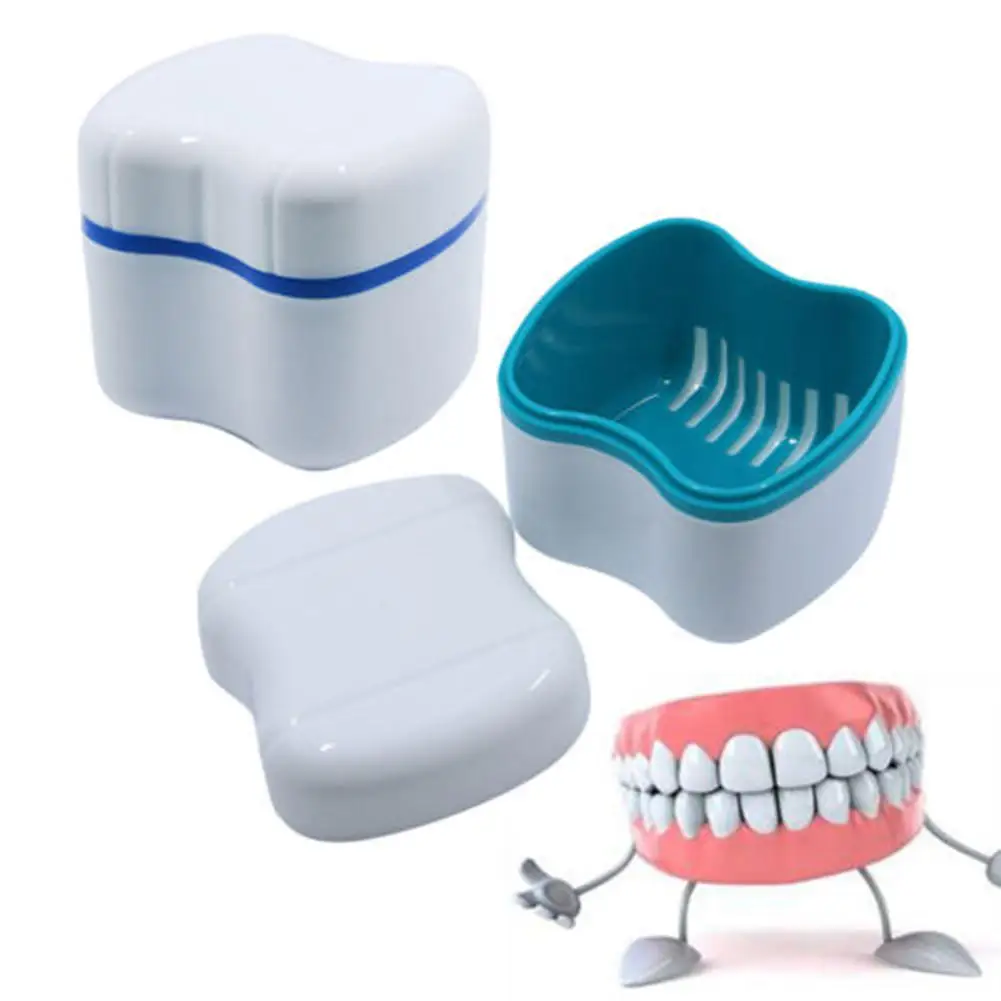 

Bath Appliance Dentures Storage Box Dentures And Valuables Guard Store And Retrieve Retainer Box Upper And Lower False Teeth Box
