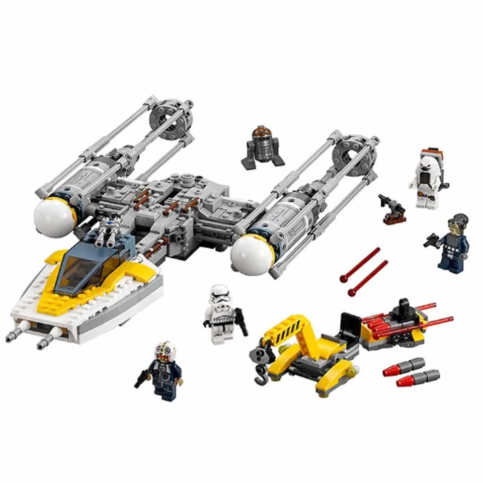 

05065 Space star Wars Y-Wing Stars fighters Universe Figure Building Block biick Teenager Set Game legoinglys kids gift 75172