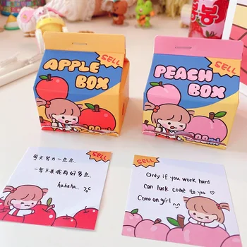 

230pcs/pack Lovely Milky Box Desgined Memo Pad Scrapbook Sticker School Supplies Post Sticky Notes Office Stationery