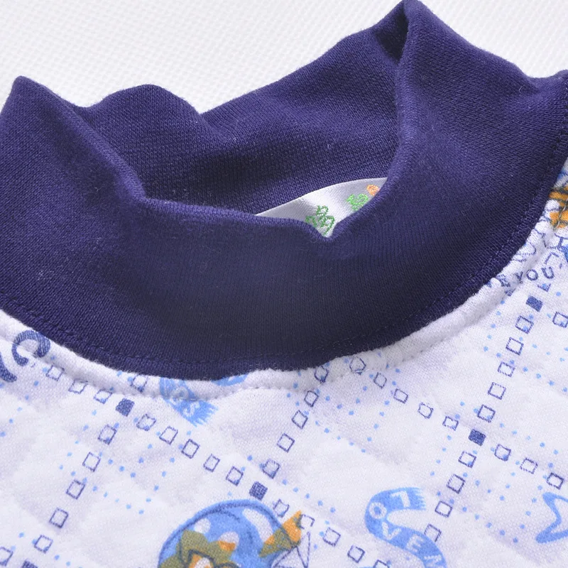Winter Kids Pajamas Sets 3 Layers Cotton Thick Pajamas for Boys Toddler Jammies Kids Pijamas Soft Girls Infant Christmas Pajamas